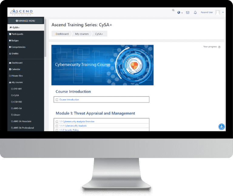 CySA+ CS0-002 Training Course - Ascend Education