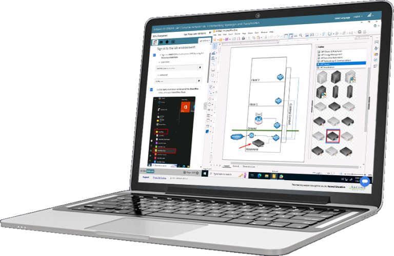 Ascend Network Lab on Laptop